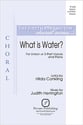 What Is Water? Two-Part choral sheet music cover